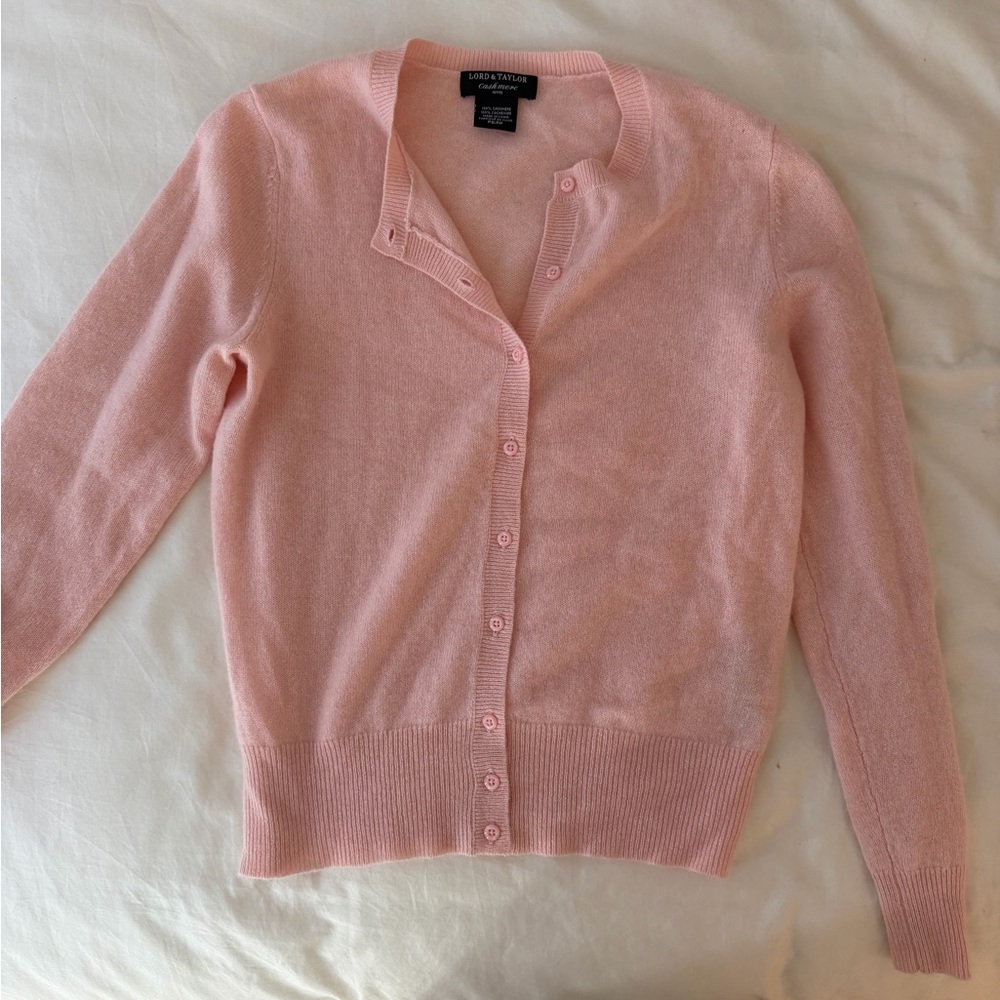 Pink cashmere Sweater